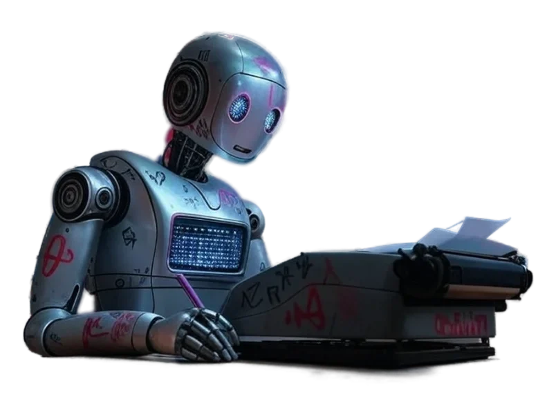 Ai Robot Typewriter